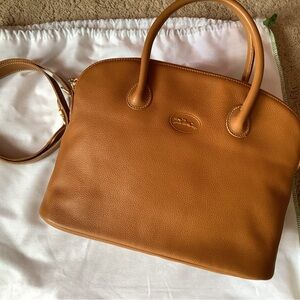 Longchamp leather bag vintage
